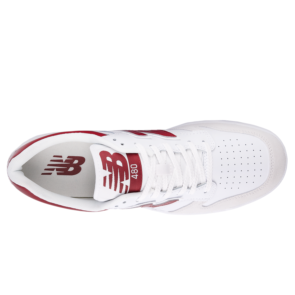 Unisex topánky New Balance BB480LIR – biele