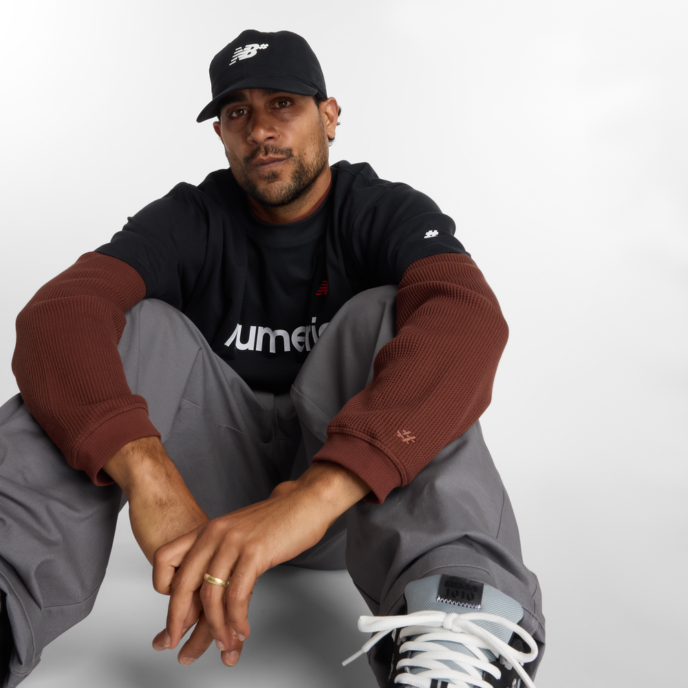 Pánske tričko New Balance Numeric MT53704BK – čierné