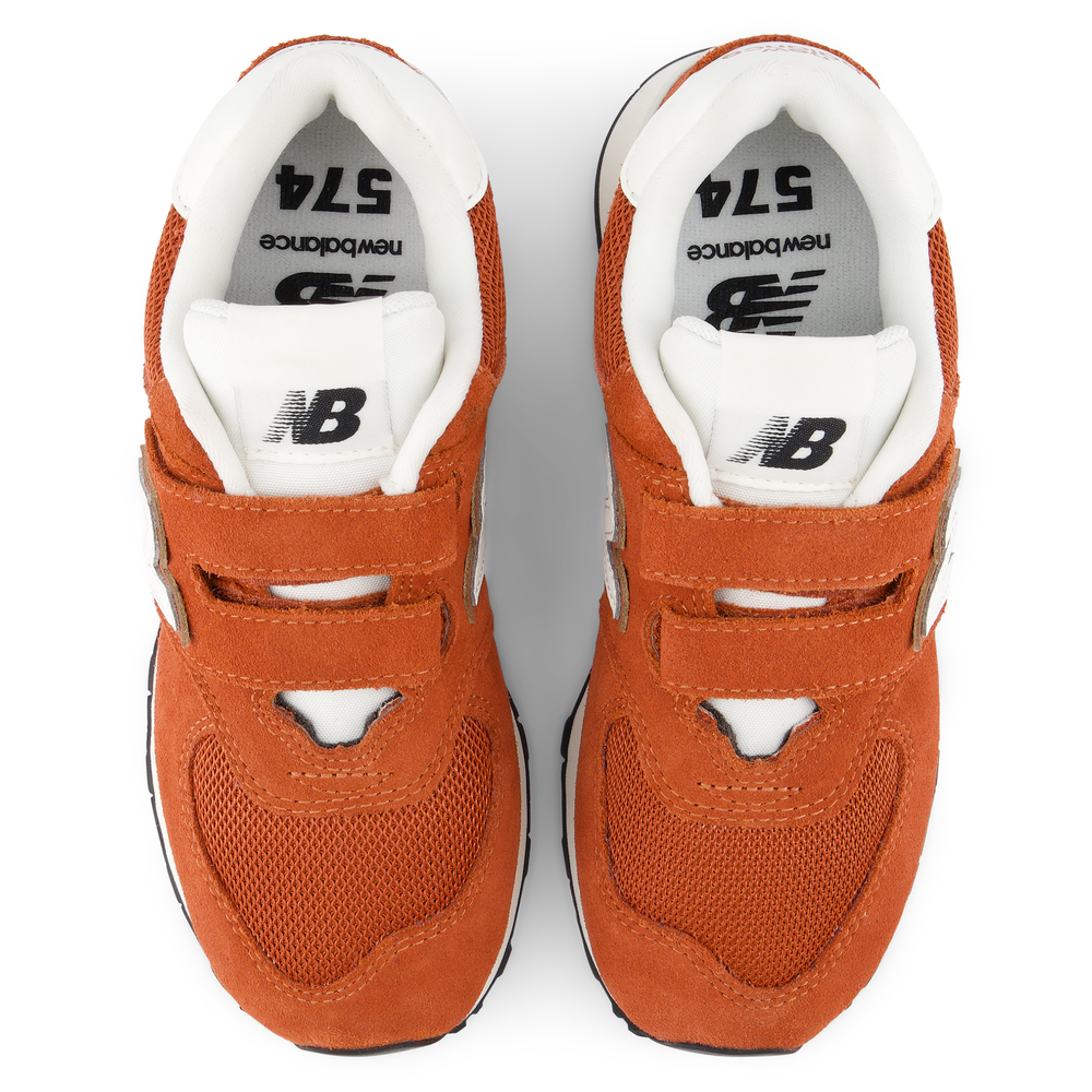 Detské topánky New Balance P57488L – oranžová