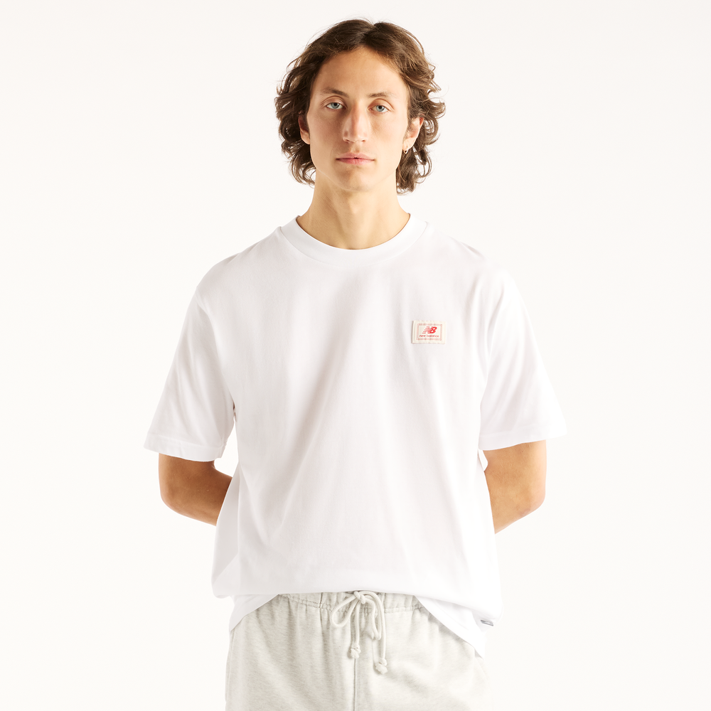 Pánske tričko New Balance MT53928WT – biele