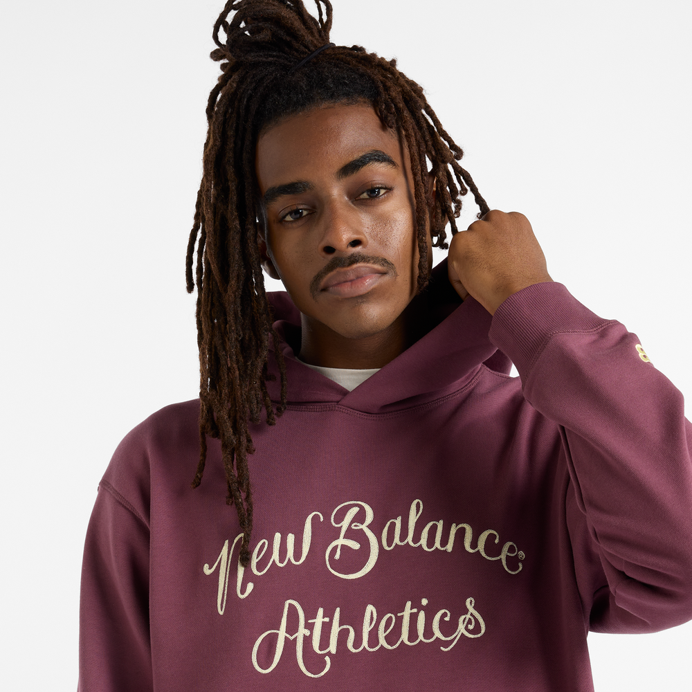 Pánska bunda New Balance MT51935FDP – fialové