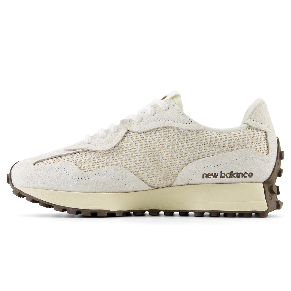 Unisex topánky New Balance U327WVA – biele