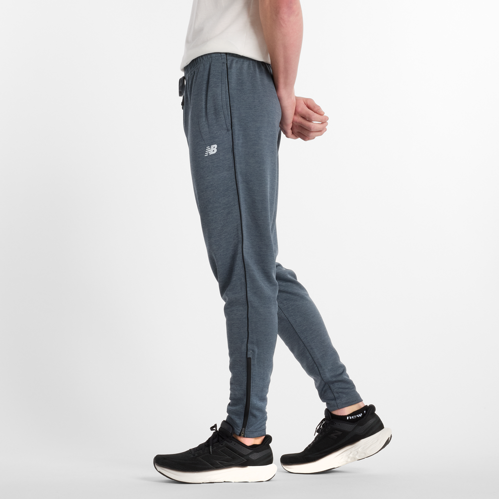 Pánske nohavice New Balance MP51905GT – sivé