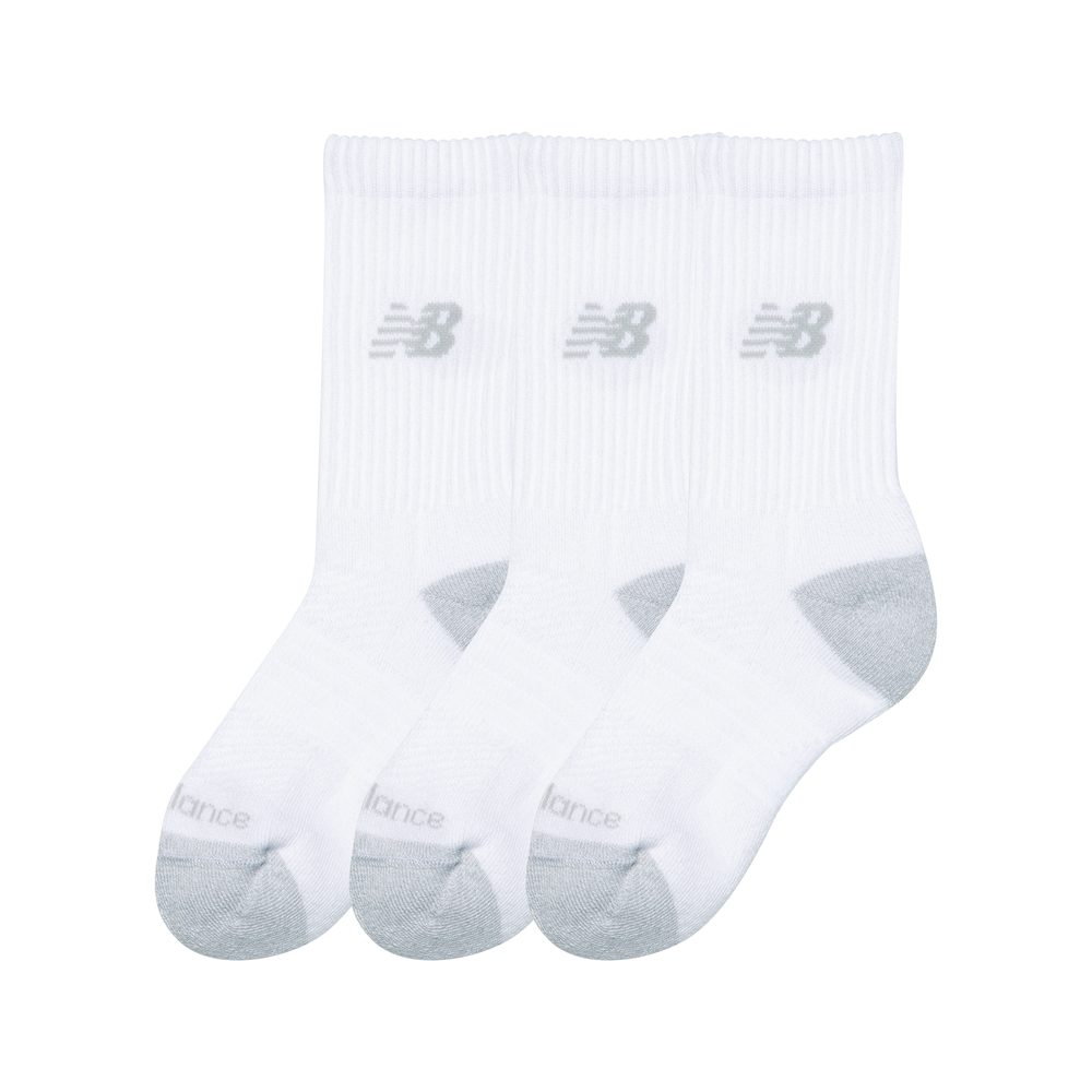 Detské ponožky New Balance LAS35126WT – biele