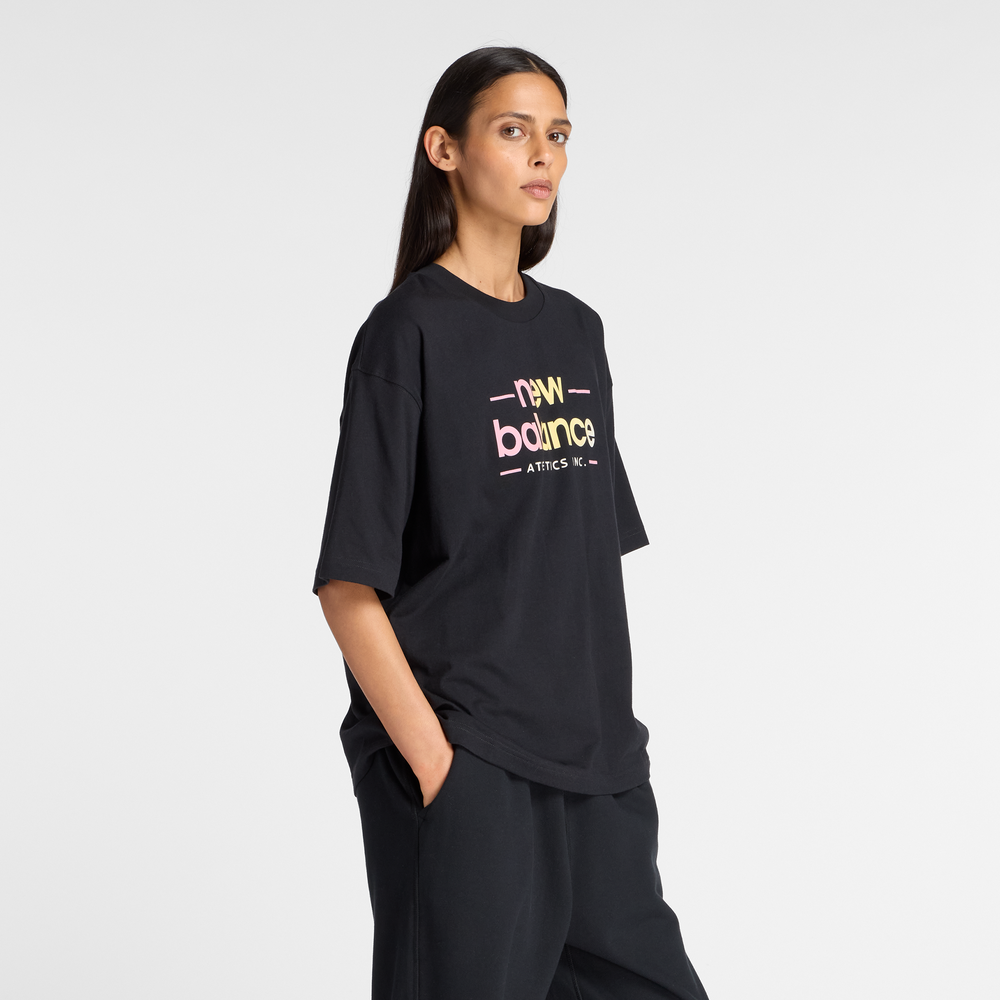 Dámske tričko New Balance WT53916BK – čierné