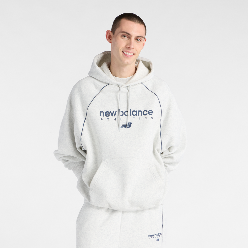 Pánska bunda New Balance MT611629AHH – sivé