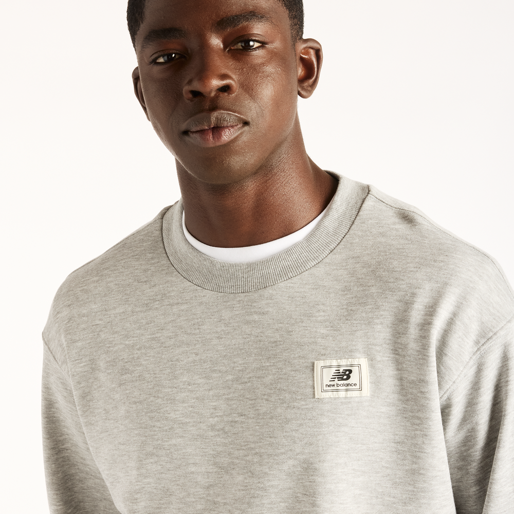 Pánska bunda New Balance Woven Label – sivé