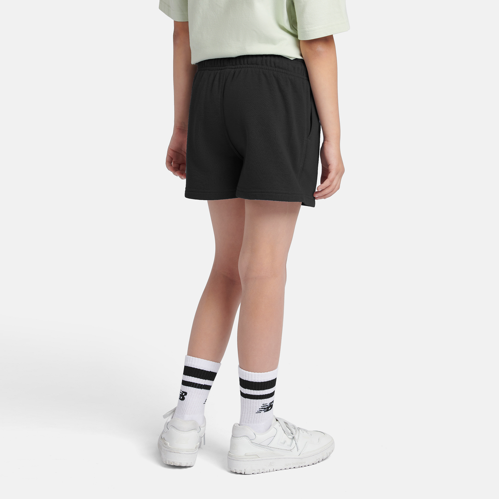 Detské šortky New Balance LAKG0006BK – čierné