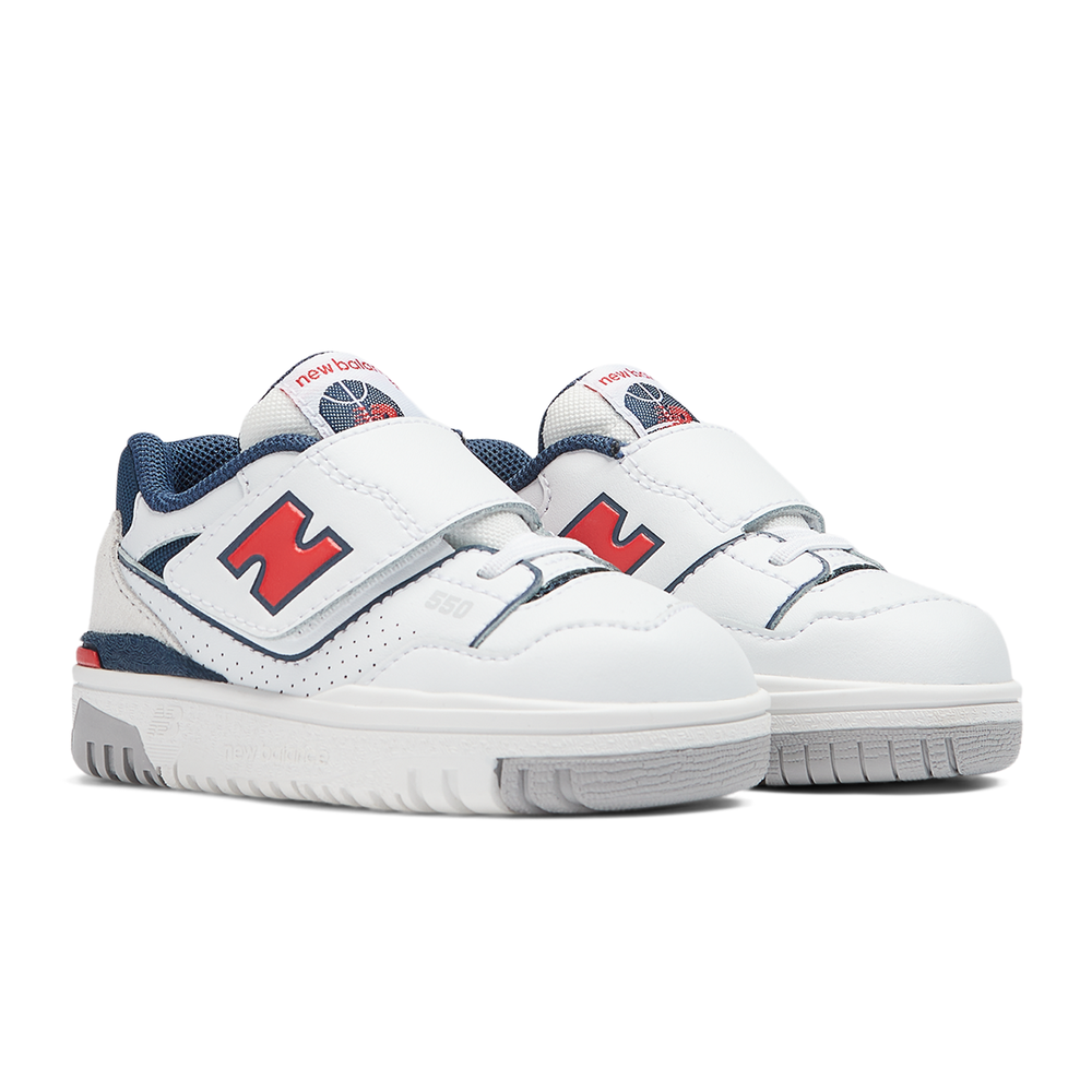 Detské topánky New Balance IHB550ED – biele