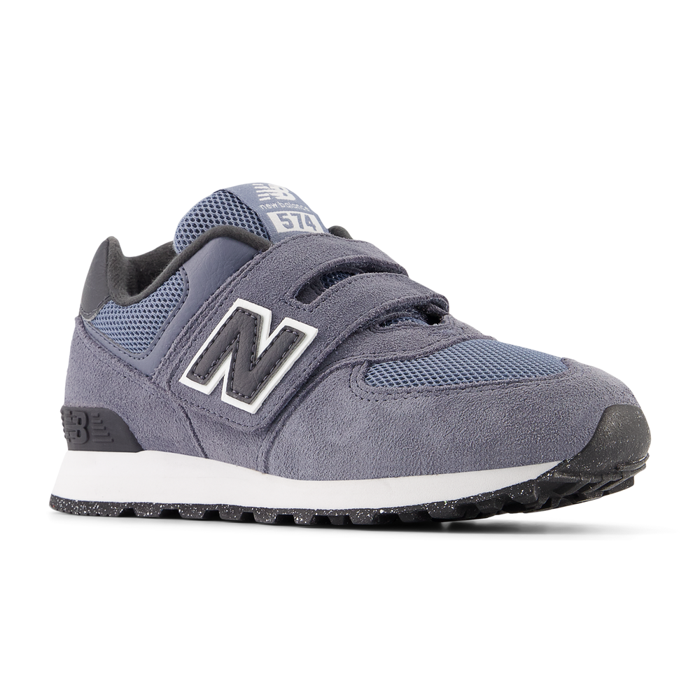 Detské topánky New Balance PV574GGE – sivé