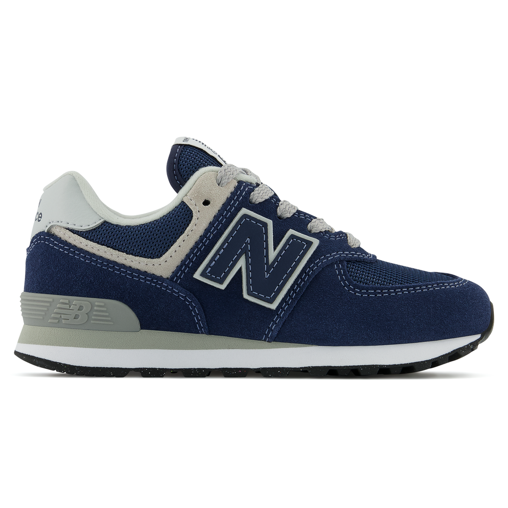 Detské topánky New Balance PC574EVN – tmavomodrá