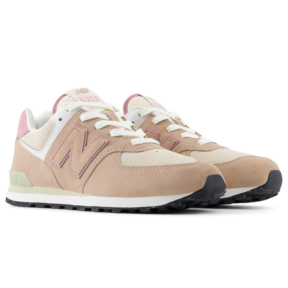 Detské topánky New Balance GC574QTC – béžové