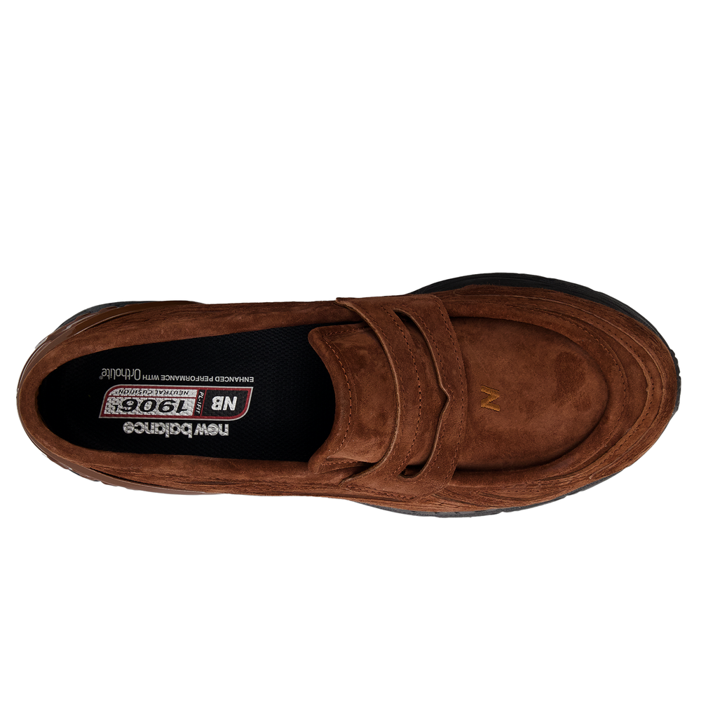 Pánske topánky New Balance U1906LNS – hnedá