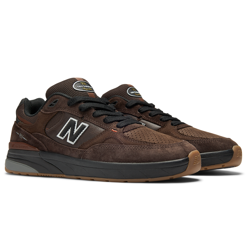 Unisex topánky New Balance Numeric NM933BAR – hnedá