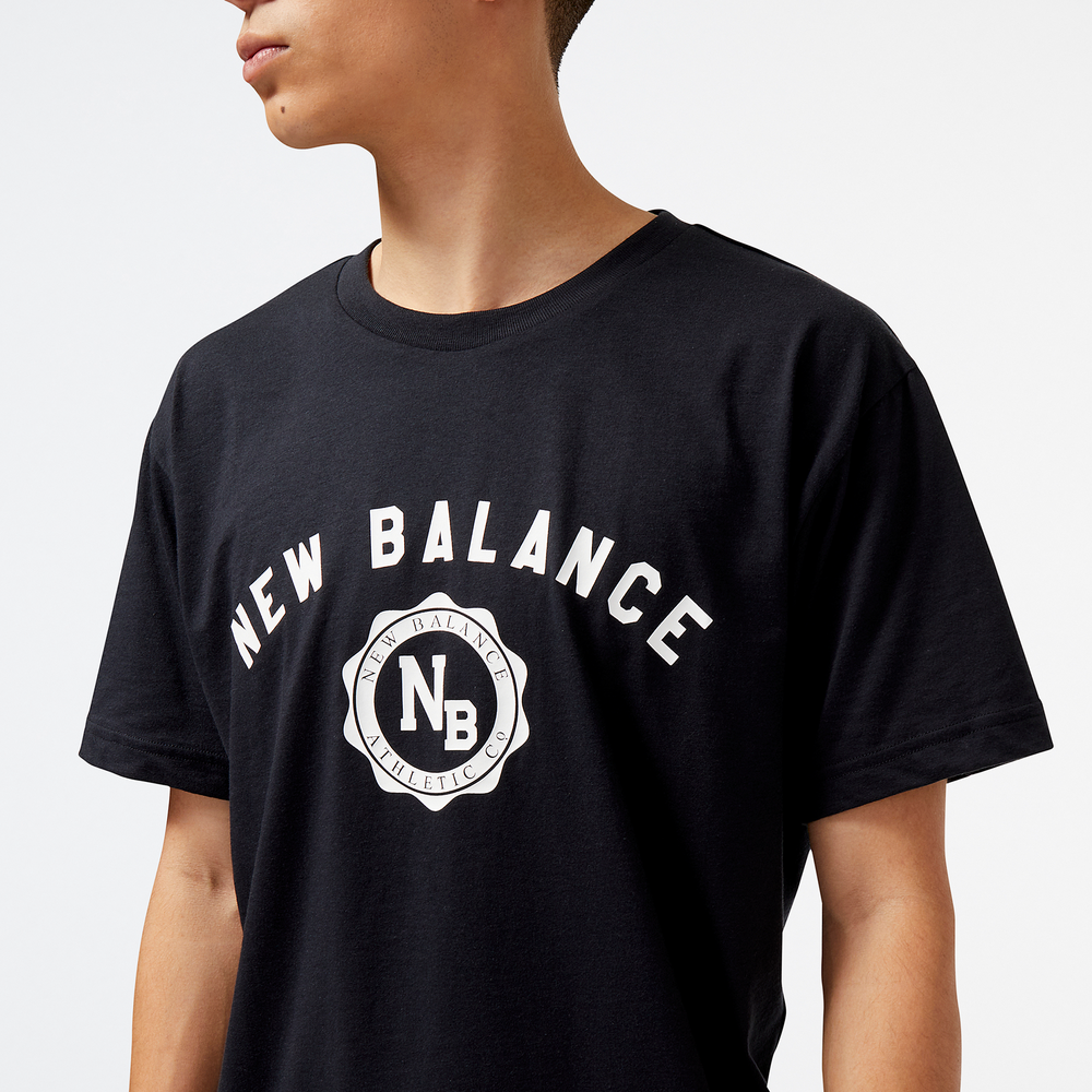 Pánske tričko New Balance MT31904BK – čierne