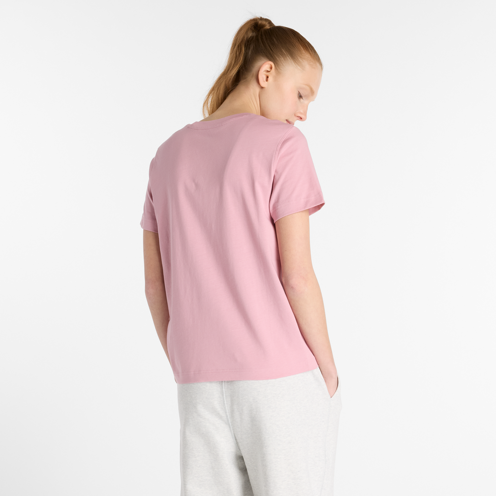 Dámske tričko New Balance WT41509PTF – ružové