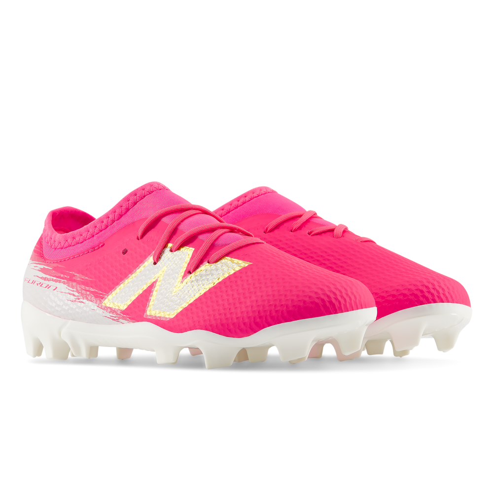 Detské kopačky New Balance FURON TEAM JNR FG V8 YF3F6WF – ružové