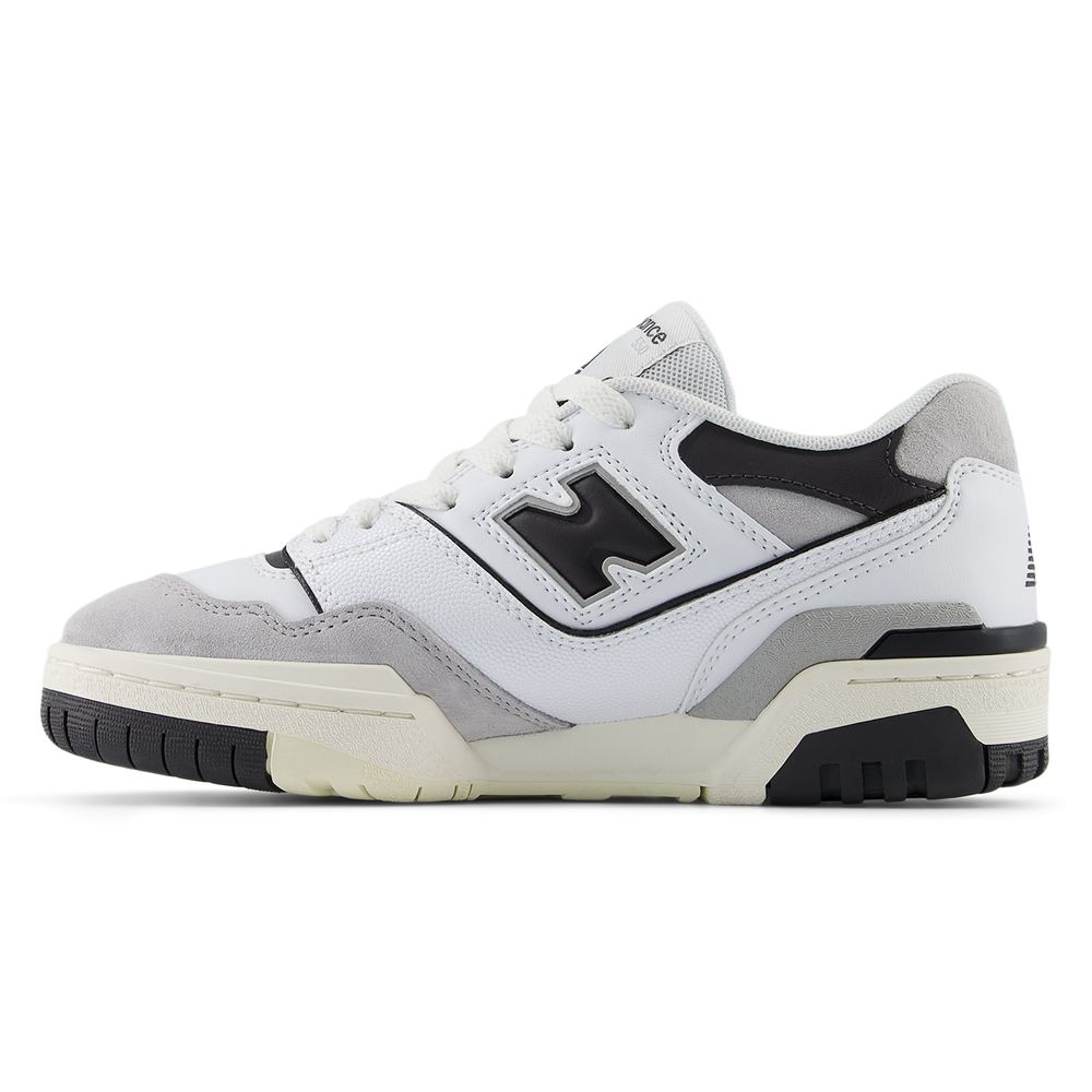 Detské topánky New Balance GSB550BW – biele