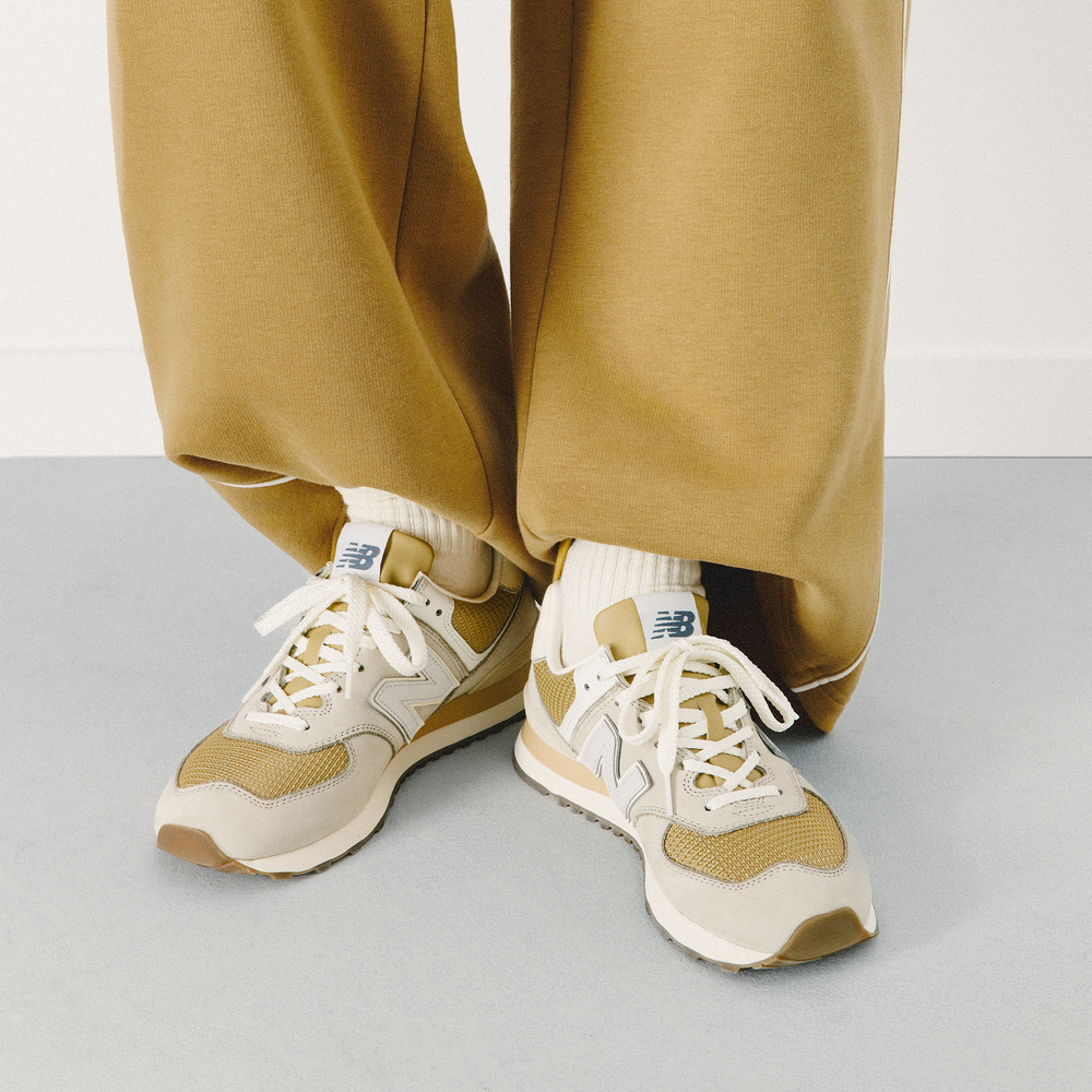 Unisex topánky New Balance U5748DF – béžové