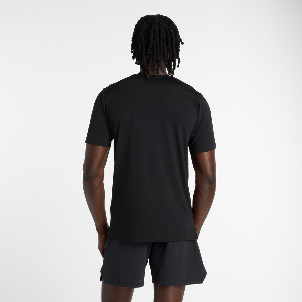 Pánske tričko New Balance MT61O0U4BK – čierné