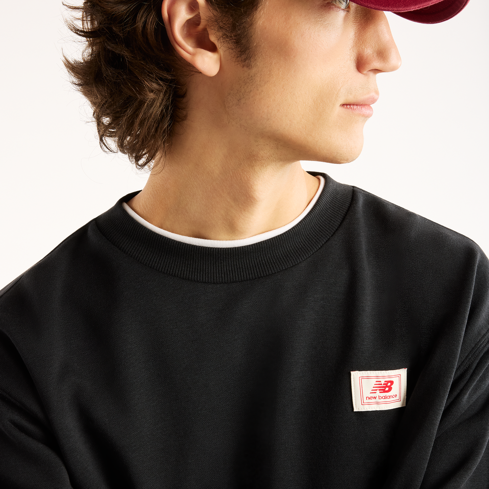 Pánska bunda New Balance Woven Label – čierné