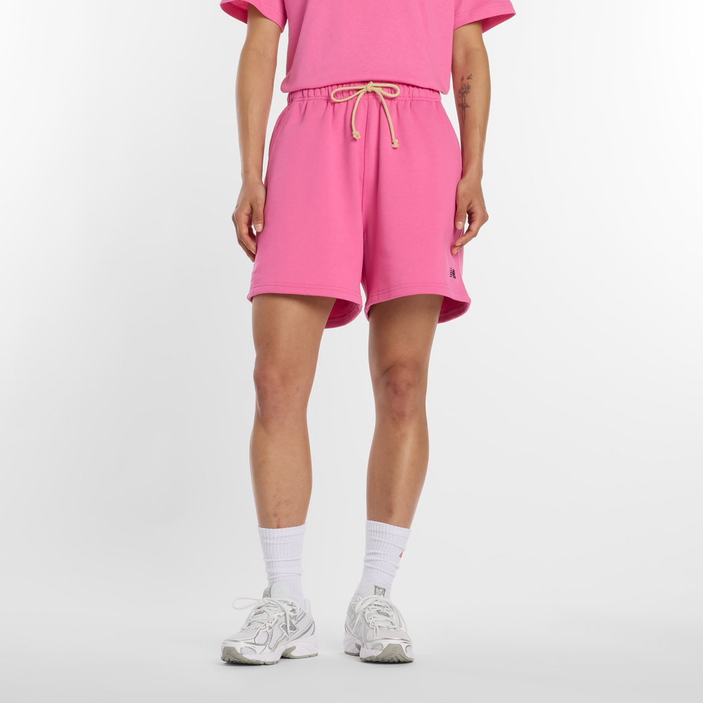 Dámske šortky New Balance WS41508AAC – ružové