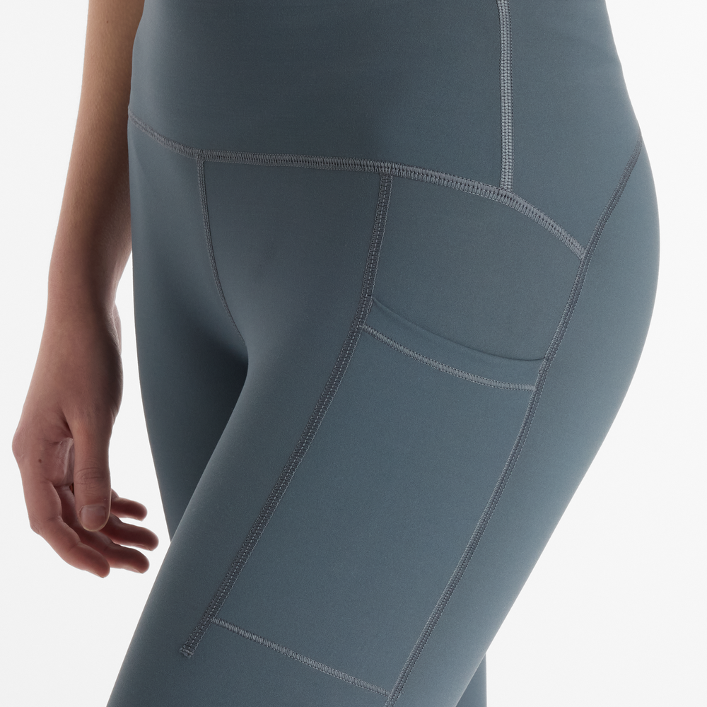 Dámske legíny New Balance WP51268GT – sivé