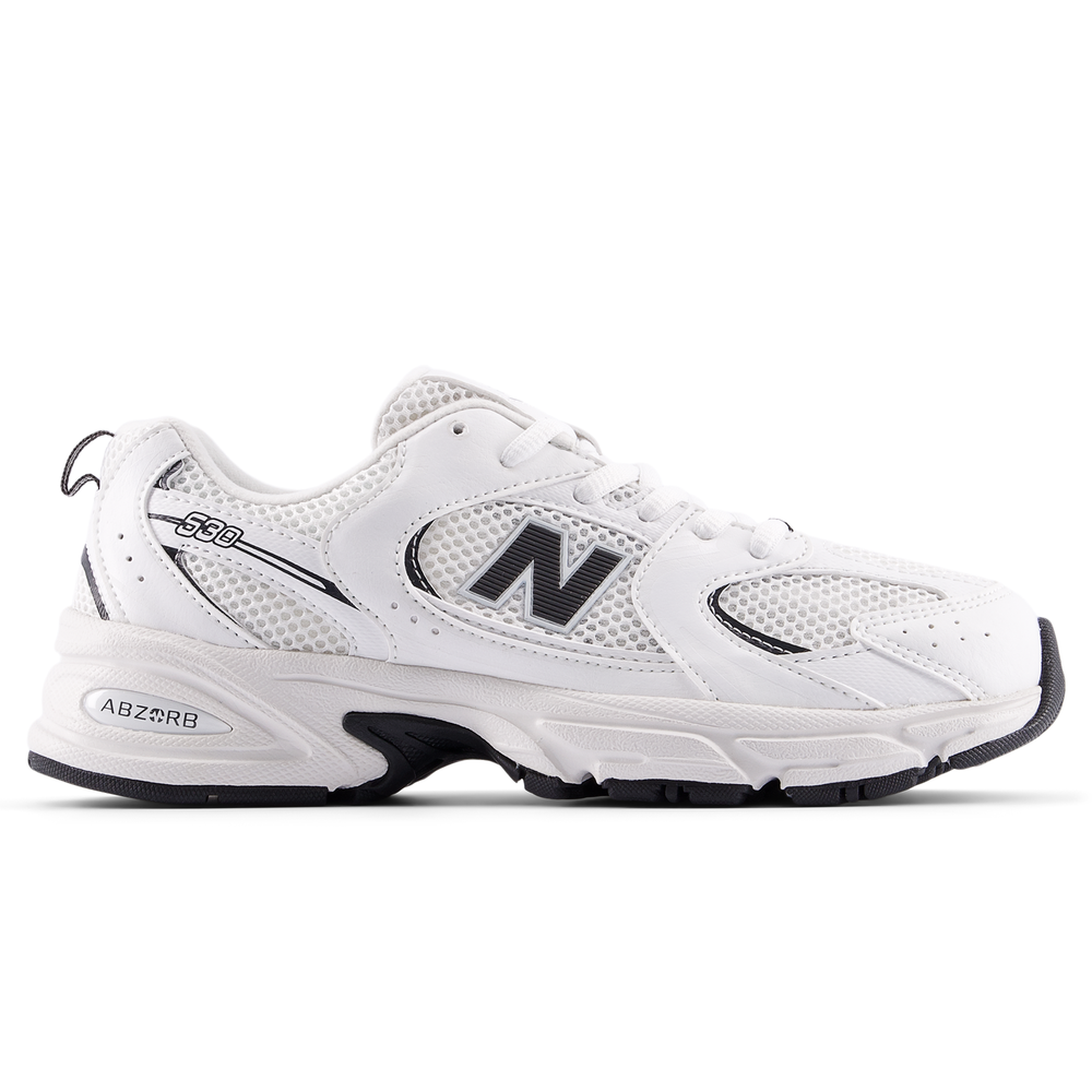 Detské topánky New Balance GR530CF– biele