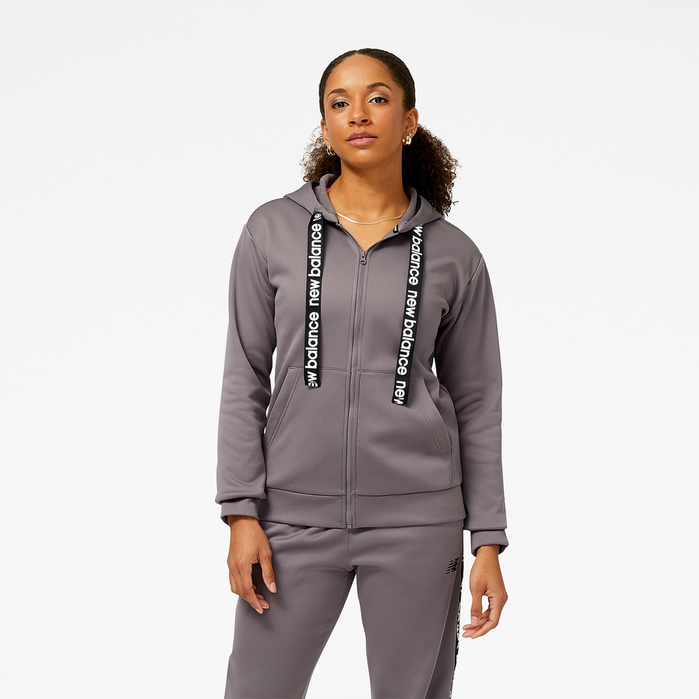 Dámska mikina New Balance WJ13174ZNC – sivé