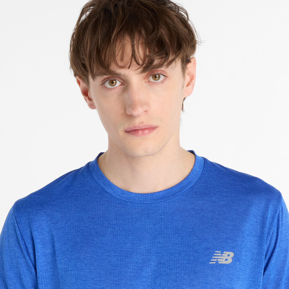 Pánske tričko New Balance MT41253BEA – modré