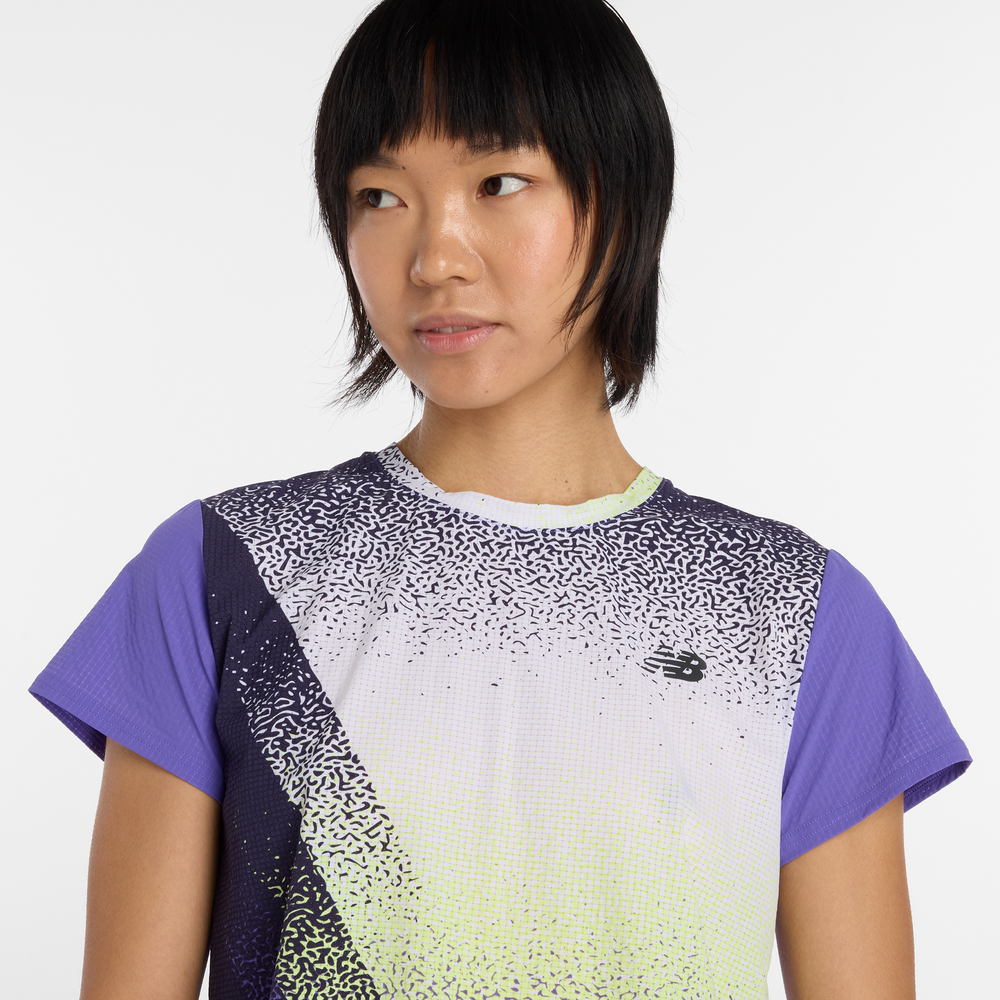 Dámske tričko New Balance WT61Y1YIEPU – fialové