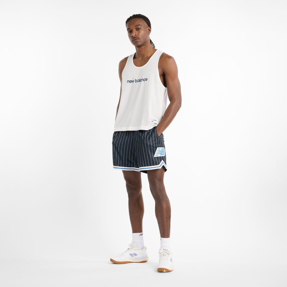 Pánske tričko New Balance MT51608BK – biele