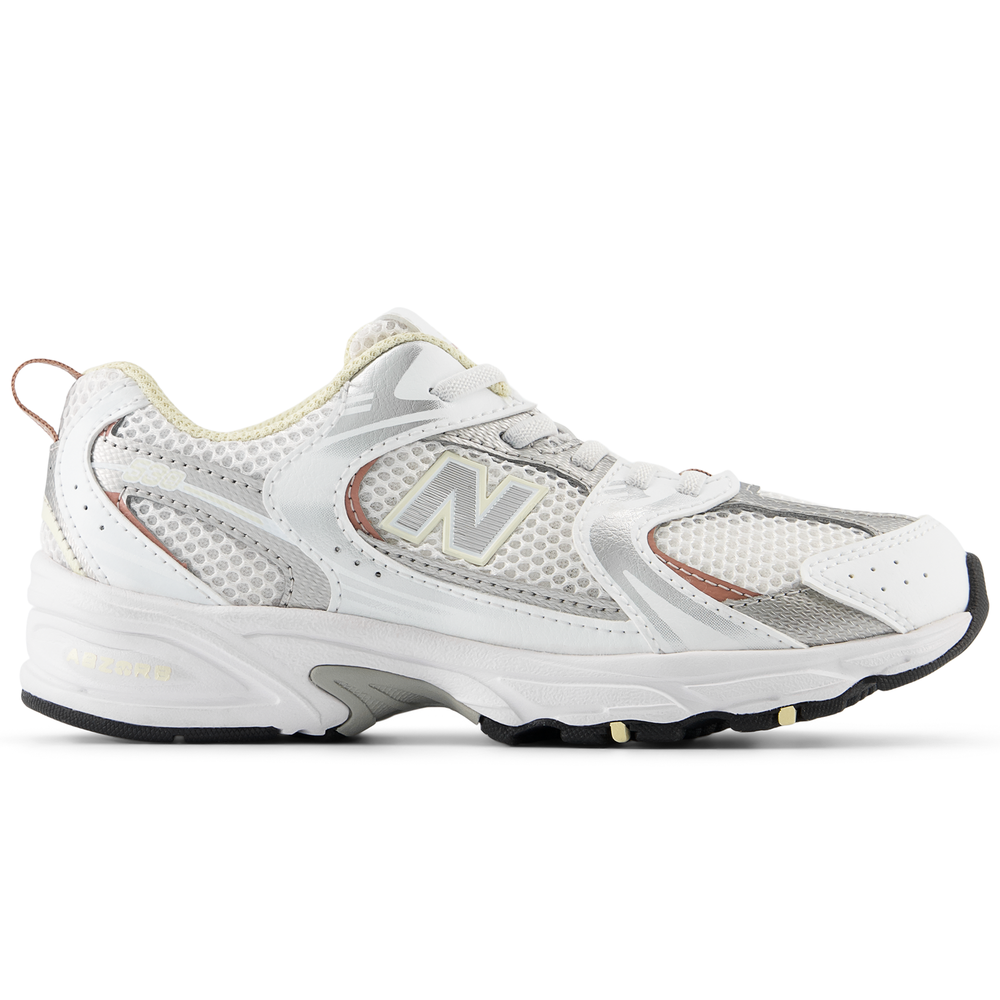 Detské topánky New Balance PZ530GA – biele