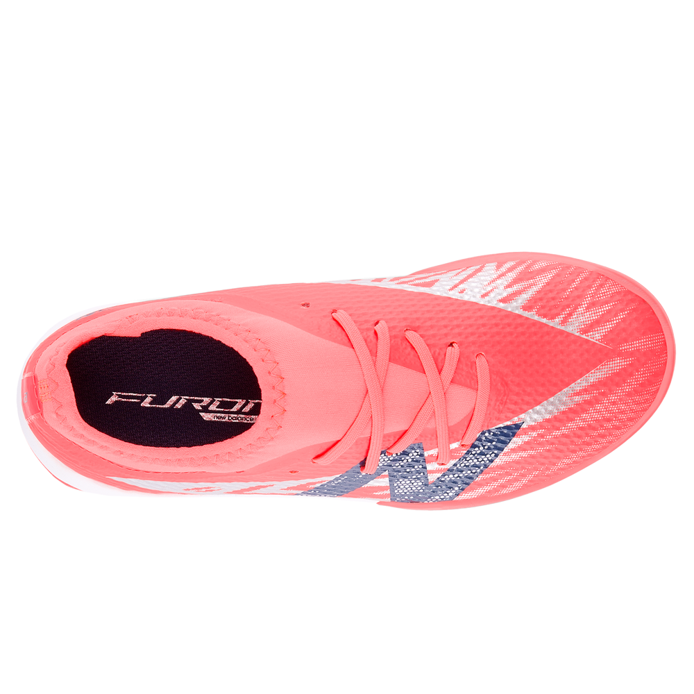 Detské turfy New Balance FURON TEAM JNR TF V8 SJF3TMP8 – červené