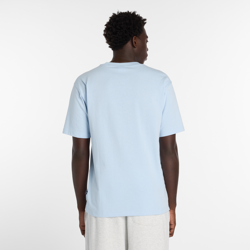 Pánske tričko New Balance MT61B0WFAA1 – modré