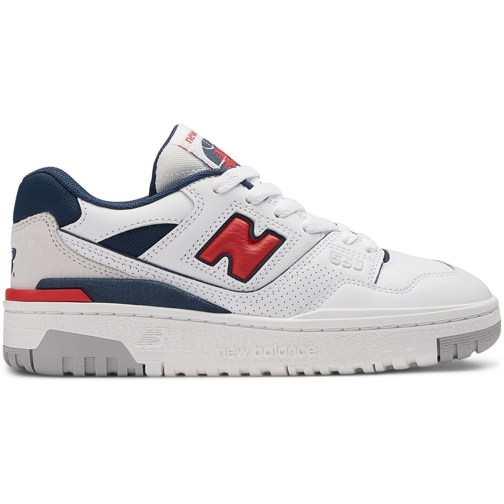 Detské topánky New Balance GSB550ED – biele