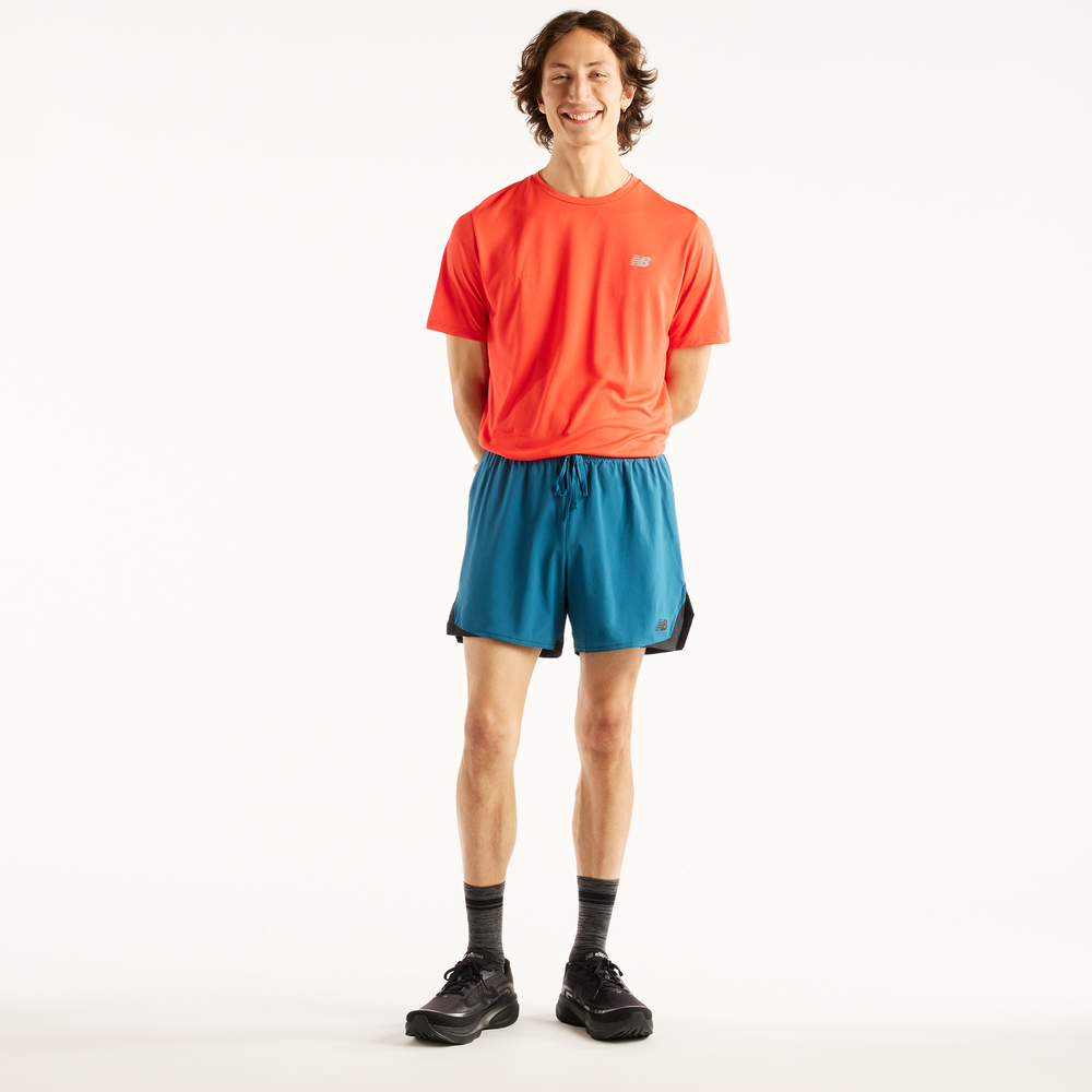 Pánske šortky New Balance RC Essential – modré