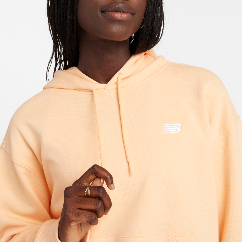 Dámska mikina New Balance WT41507PAE – oranžová