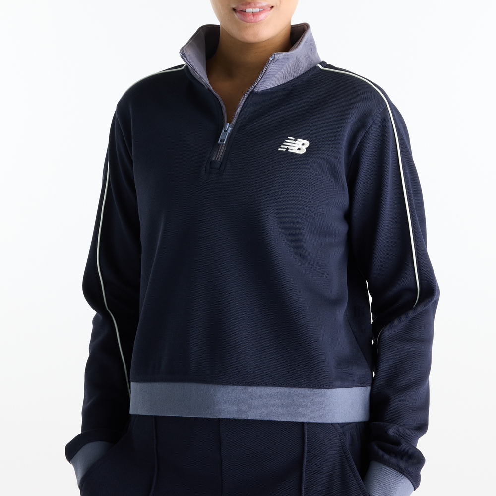 Dámska mikina New Balance Sport Legacy – tmavomodrá