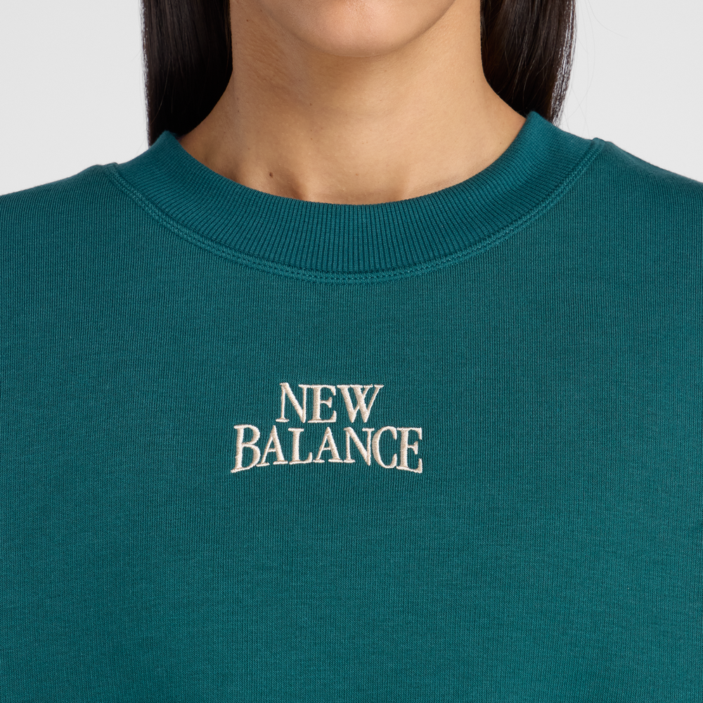 Dámska mikina New Balance WT61935IAAV – zelené