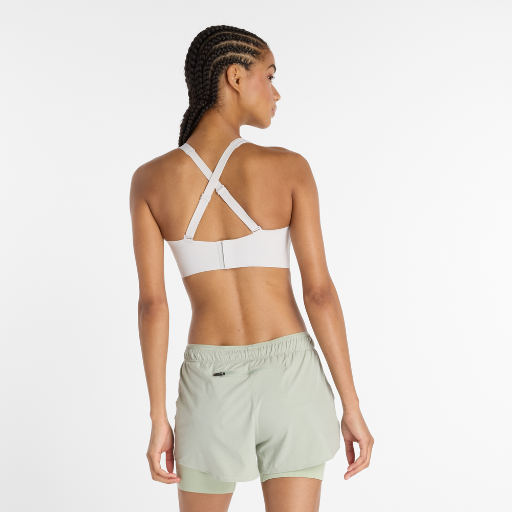 Športová podprsenka New Balance WB51052GYM – biele