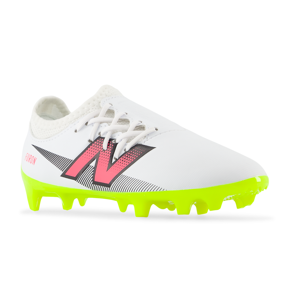 Kopačky New Balance FURON V7+ DISPATCH JNR FG SJF3FH75 – biele