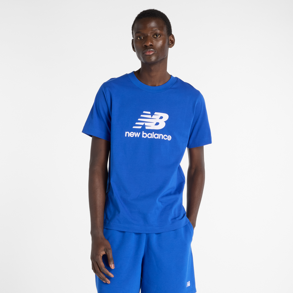 Pánske tričko New Balance MT41502BUM – modré