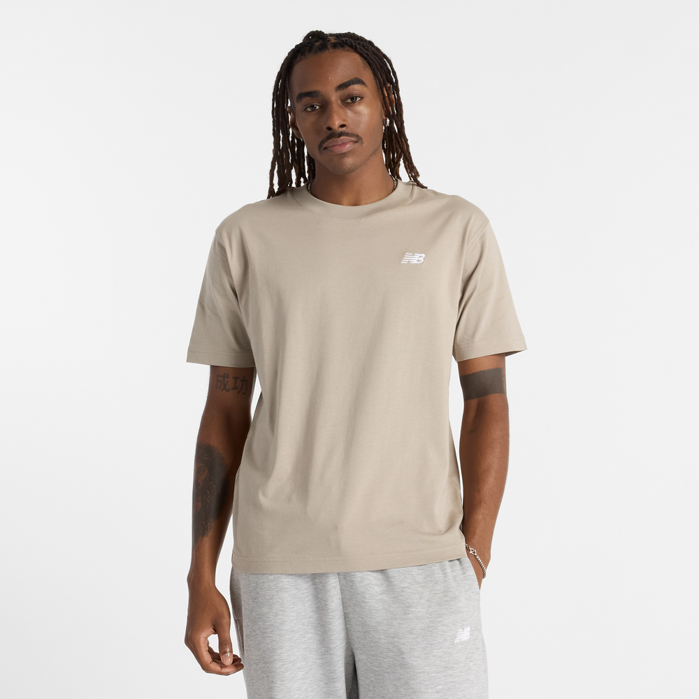 Pánske tričko New Balance MT41509ADS – béžové
