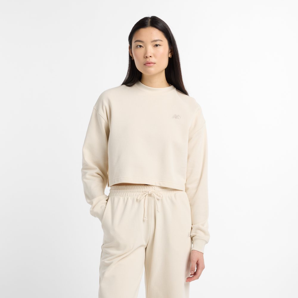 Dámska mikina New Balance WT51514LIN – béžové