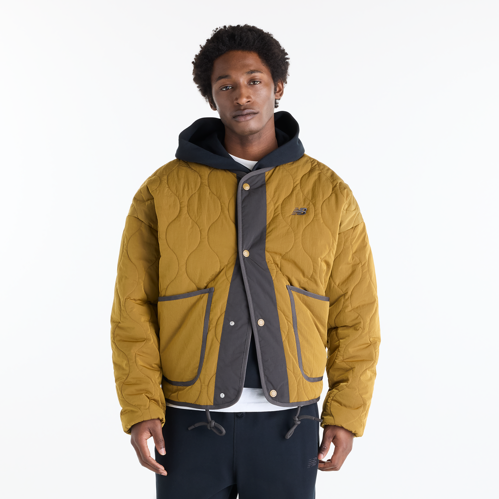 Pánska bunda New Balance MJ62M2DHBRK – žlté
