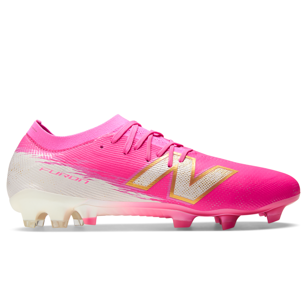 Pánske kopačky New Balance FURON ELITE FG V8 UF1F6O4 – ružové