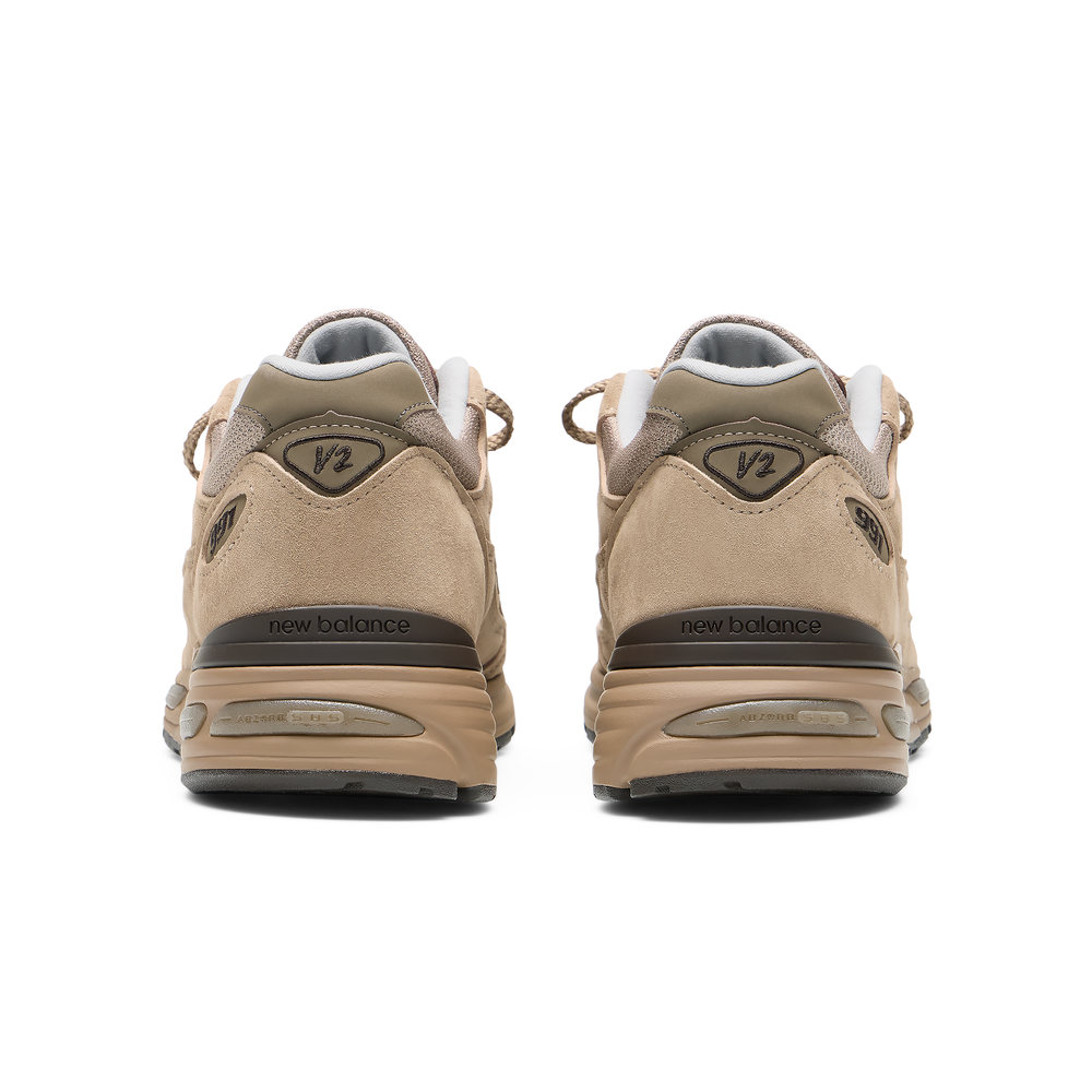 Unisex topánky New Balance U991WL2 – béžové