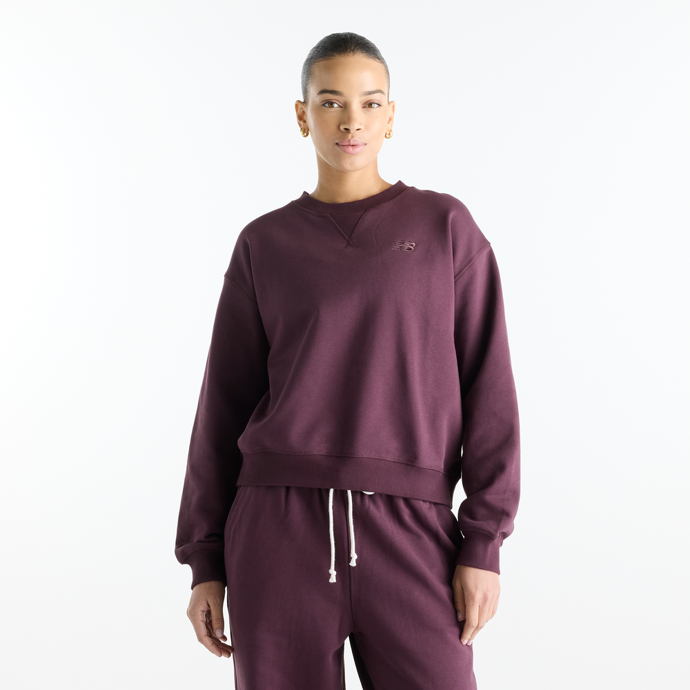 Dámska mikina New Balance WT41500YLR – fialové