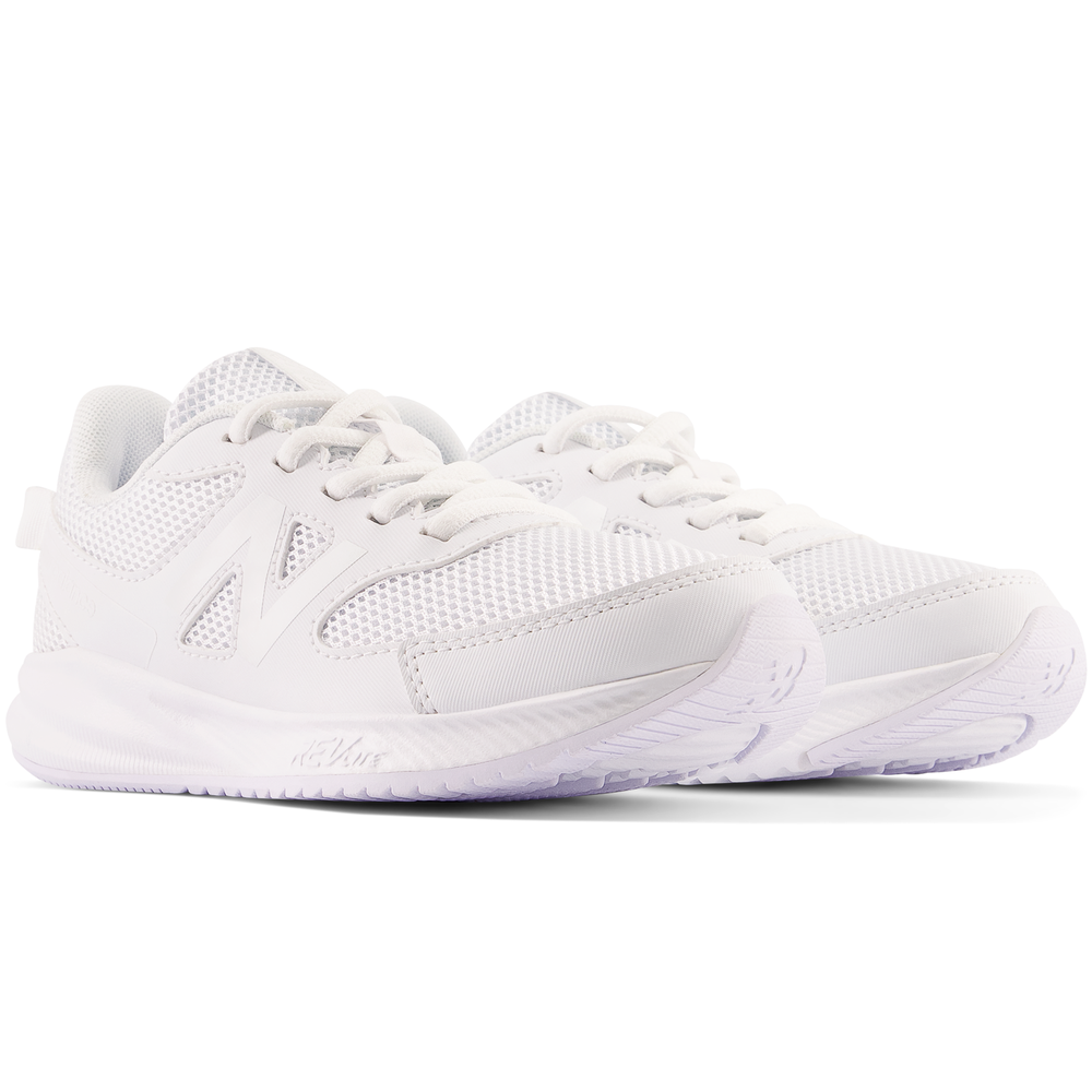 Detské topánky New Balance YK570LW3 – biele